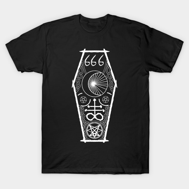 Coffin T-Shirt by KingofGoths